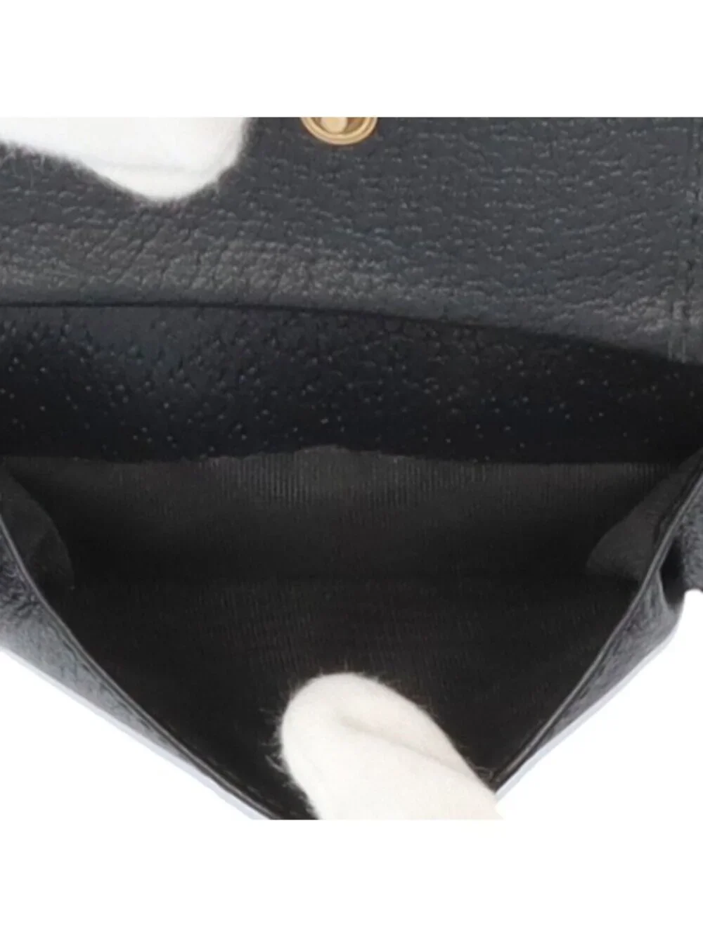 ★SOLD★ Gucci Coin Wallet GG Marmont Bifold Leather - Picture 7 of 7